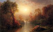 Frederic Edwin Church Autumn oil painting